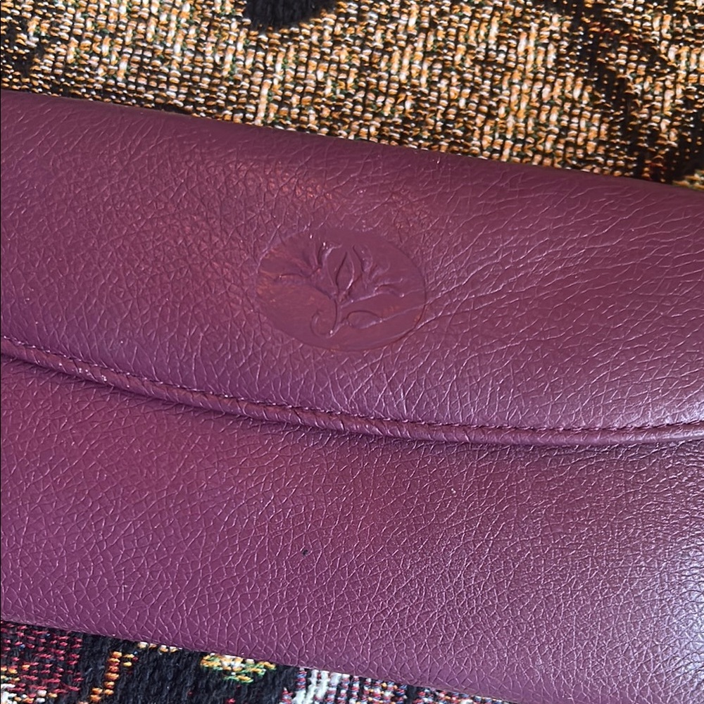 Buxton Purple Clutch Wristlet Bag